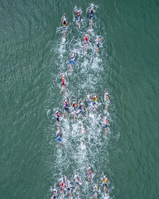 Fiesta: Descenso a Nado de la Ría de Navia, Navia